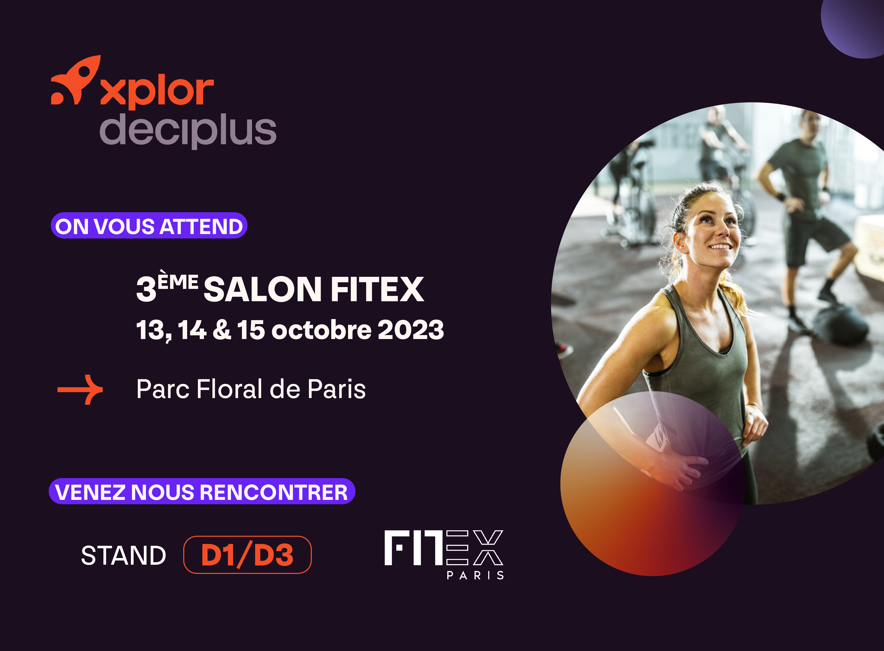 Guide du Fitex Paris 2023, le plus grand salon français dédié au fitness, au sport et à l’activité physique