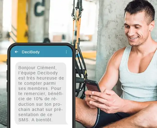 SMS membres clients Déciplus 