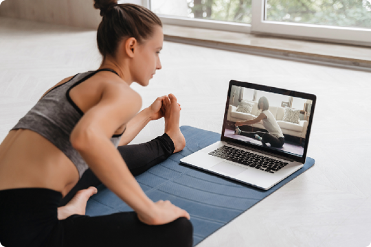 Cours video yoga livestream