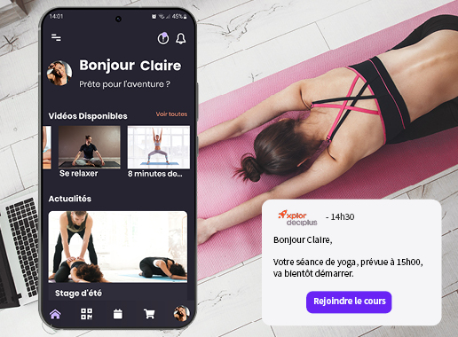 Cours vidéo yoga 