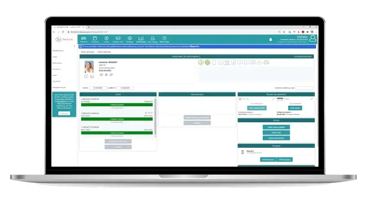 gestion prelevement automatiques fitness
